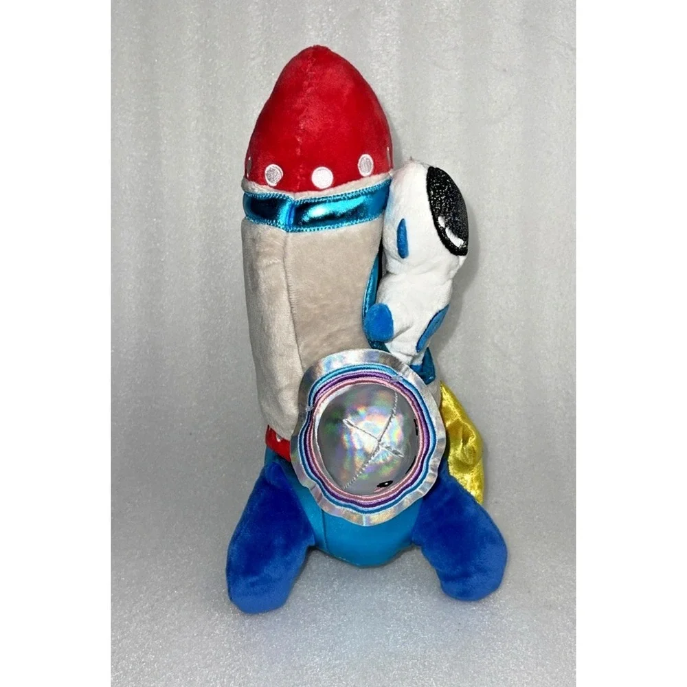 Moon and Stars‎ Rocket Spaceship Astronaut Planet Star 4 Piece Plush Toy NEW